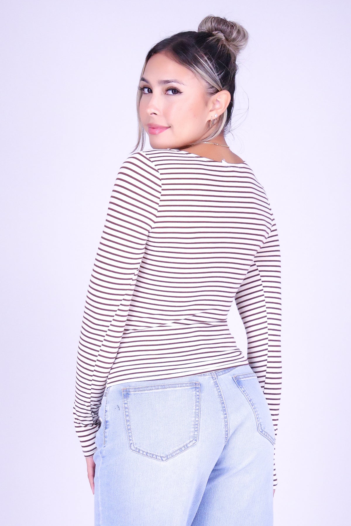 FOR A WHILE LONG SLEEVE TOP