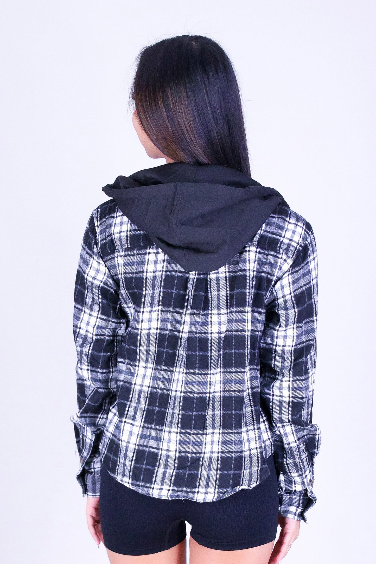 CABIN VIBES PLAID TOP