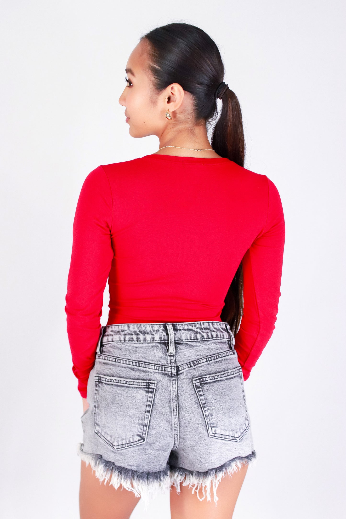 WATCH OUT LONG SLEEVE TOP