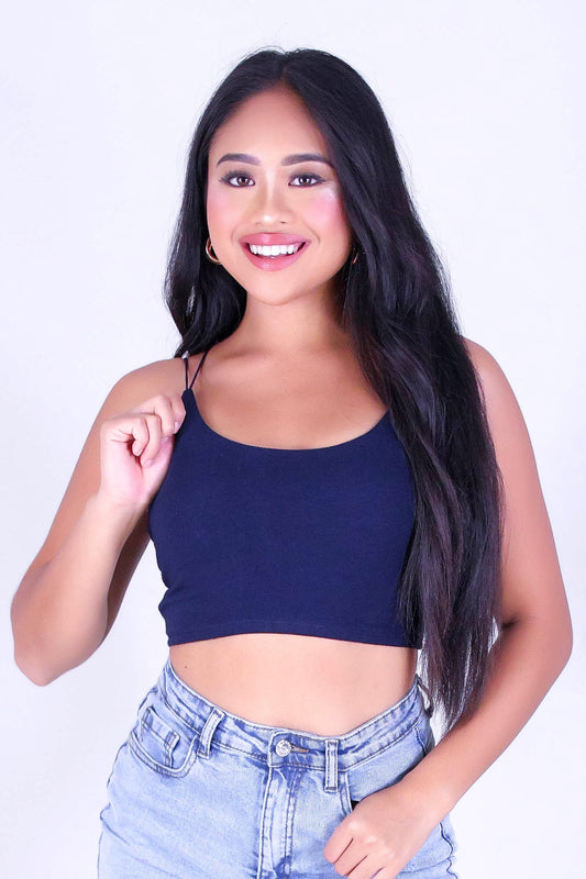 STICK TO THE BASICS CROP TOP