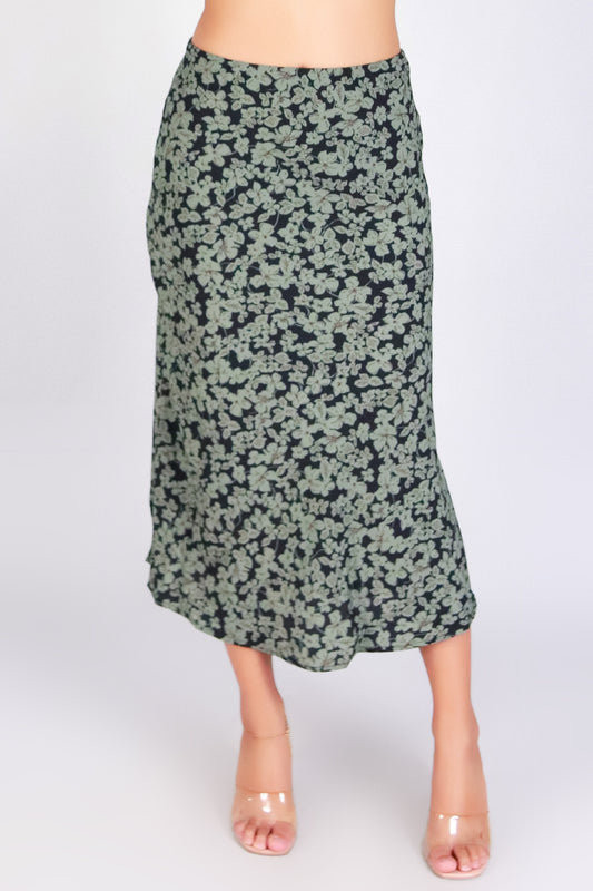 PRETTY IN PETALS MIDI SKIRT