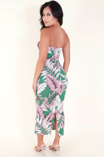 Jeans Warehouse Hawaii - TUBE LONG PRINT DRESSES - PARTY TIME DRESS | By PAPERMOON/ B_ENVIED