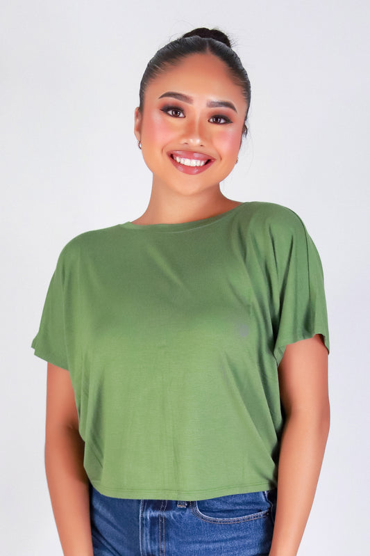 WEEKEND EASE CROP TOP