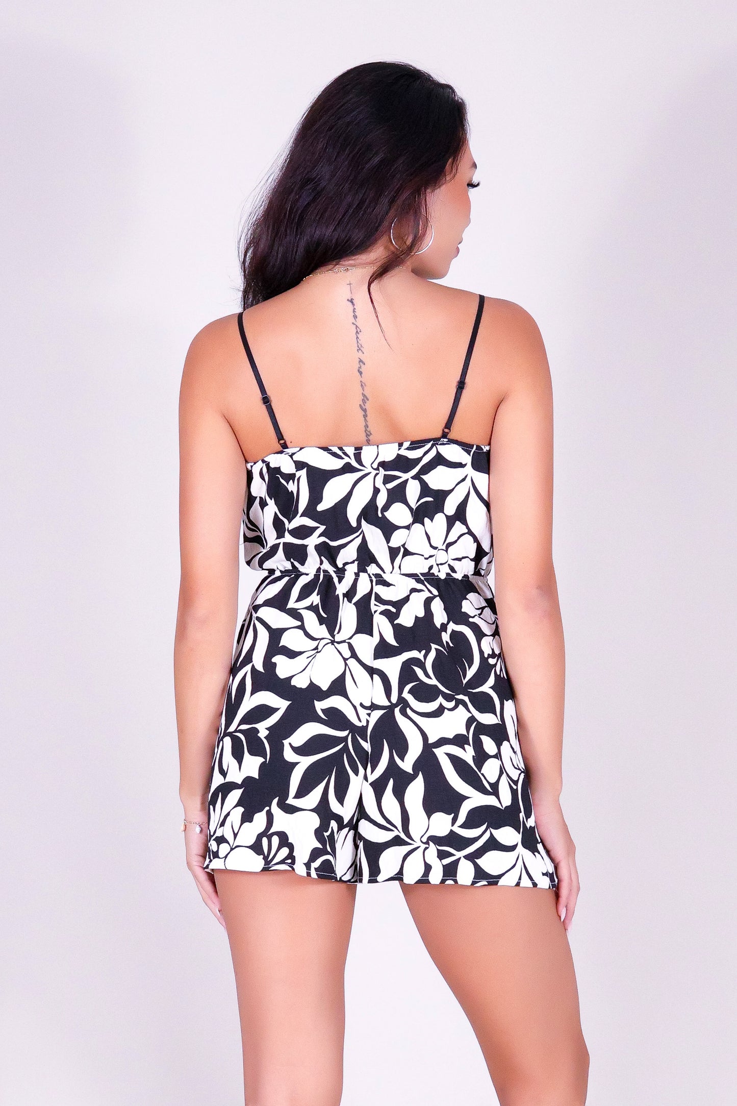 UNDERLIGHT FLORAL ROMPER