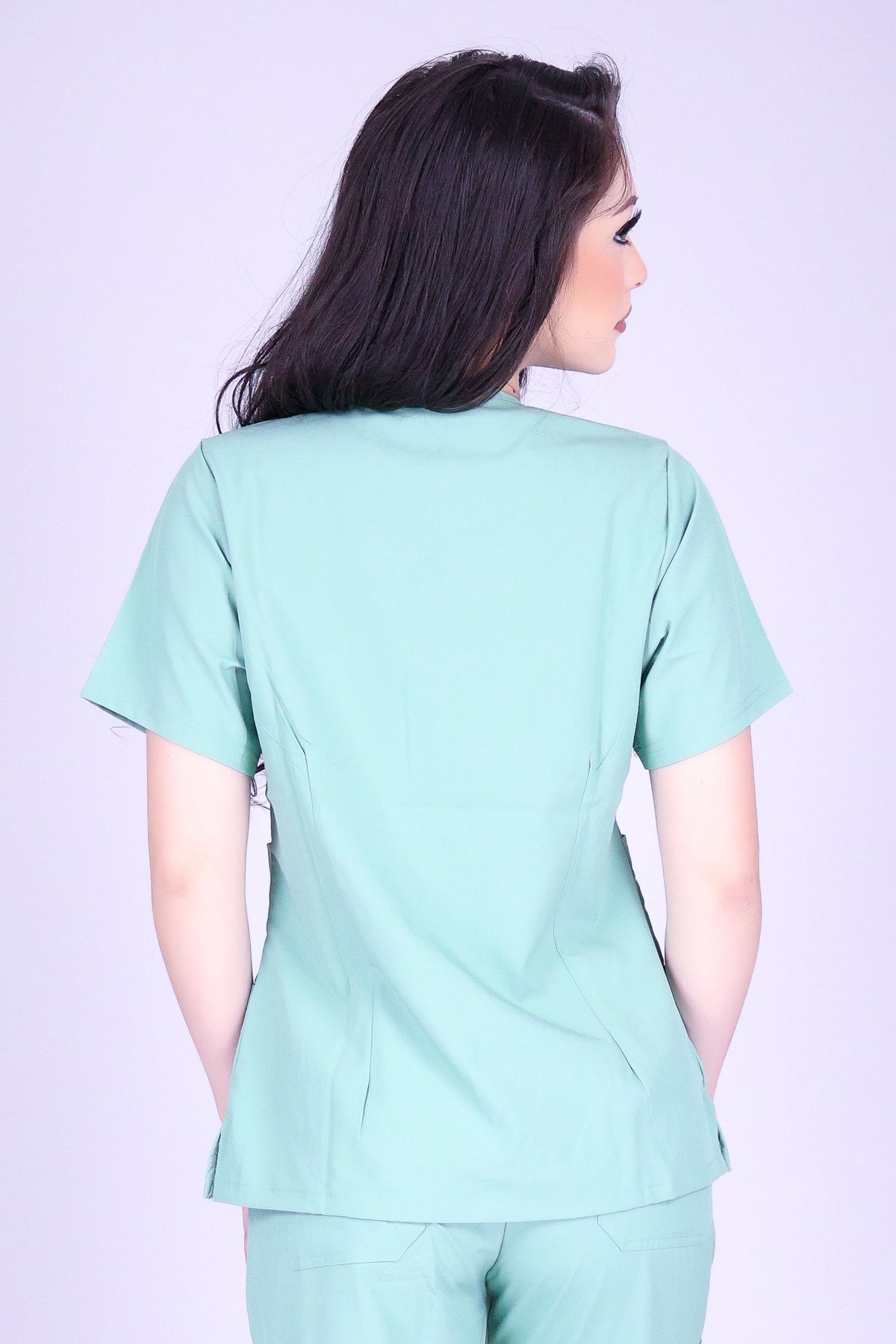 TAKE GOOD CARE SCRUB TOP