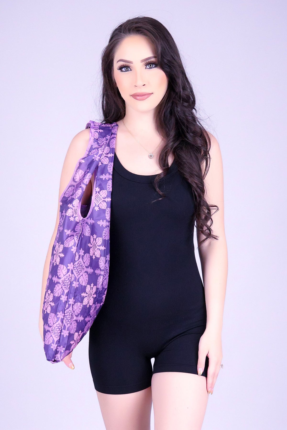 MONSTERA QUILT FOLDABLE BAG
