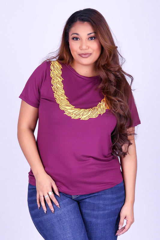KAUNA'OA VINE LEI TEE