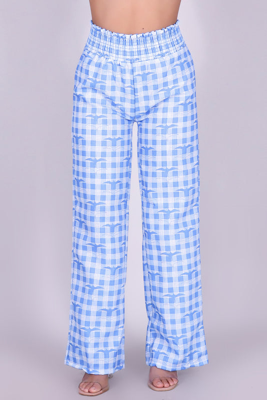 IWA PALAKA SMOCKED WAIST PANTS