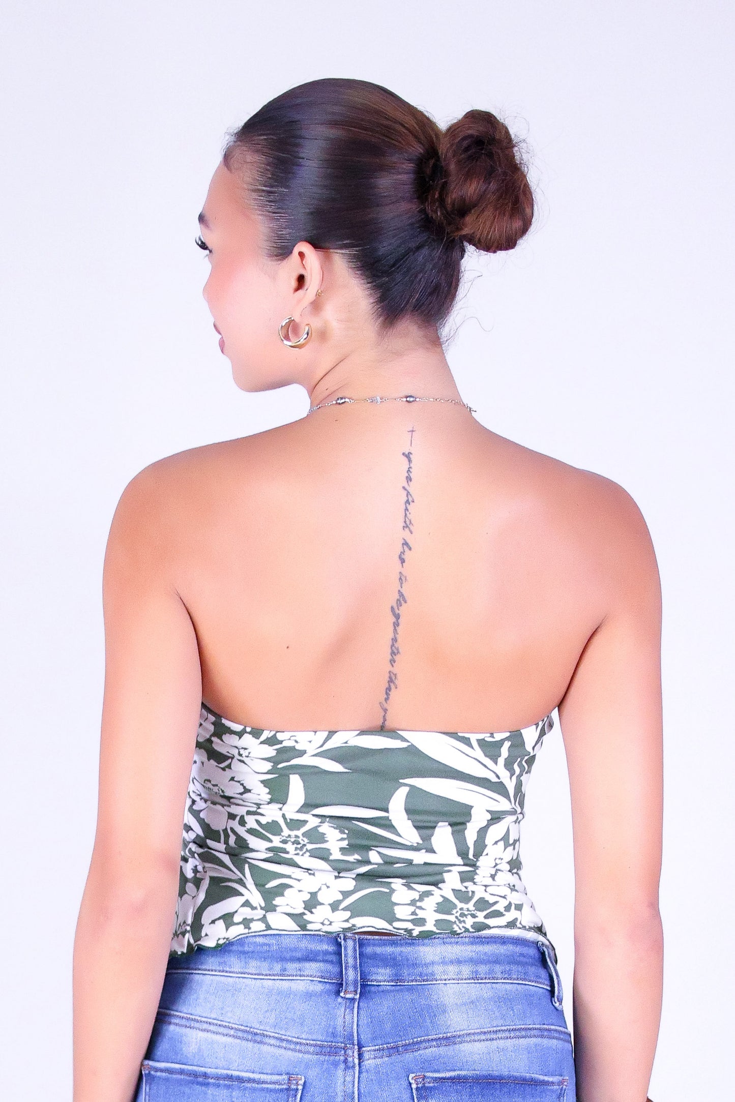 FLORAL FLIRT TUBE TOP