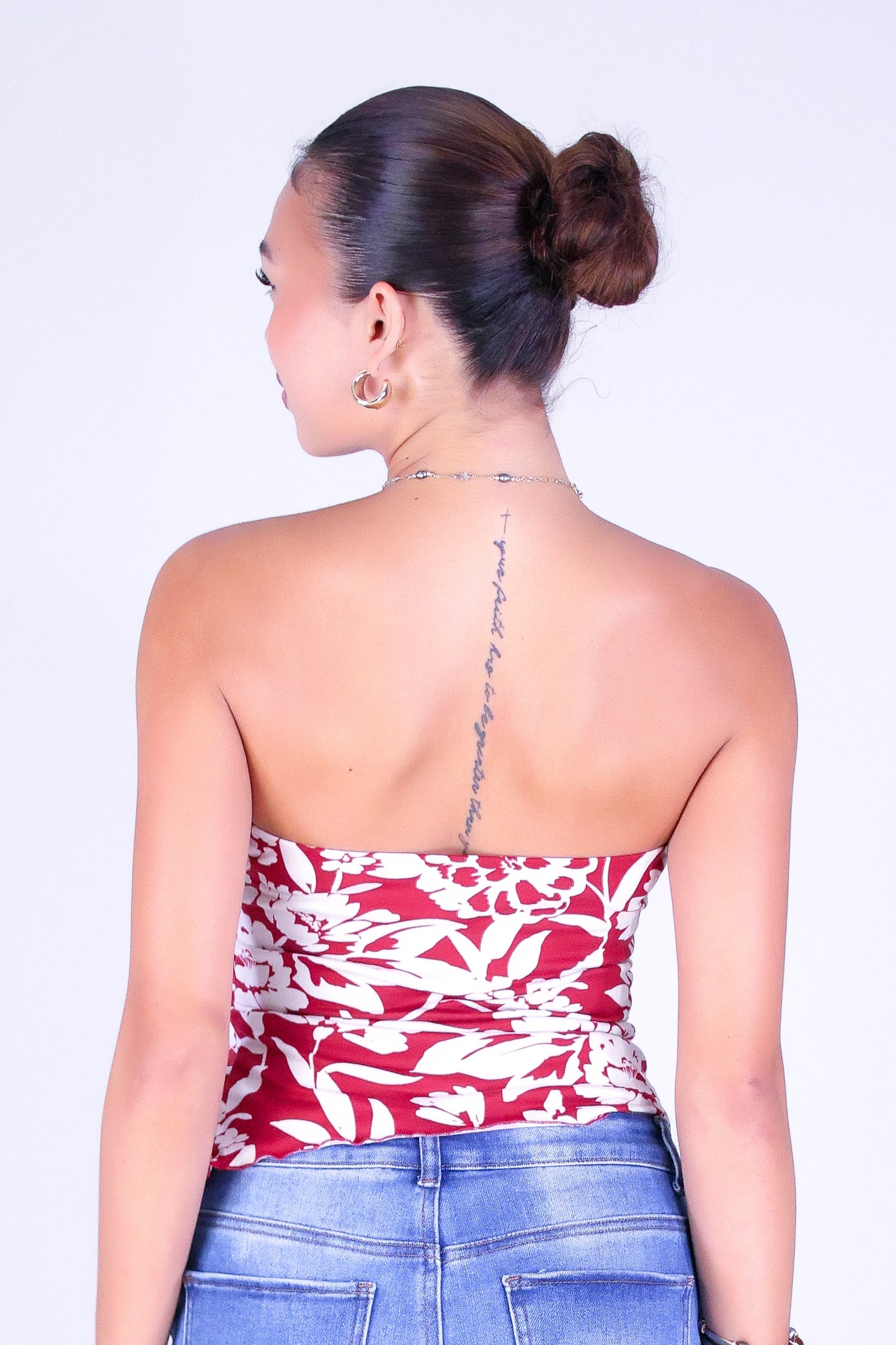 FLORAL FLIRT TUBE TOP