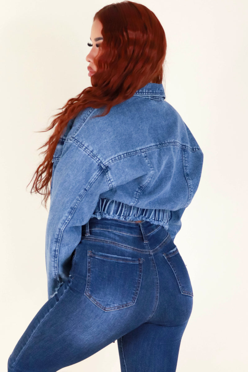 Jeans Warehouse Hawaii - DENIM JACKETS - COVER FOR ME JACKET | By GOGO APPAREL INC