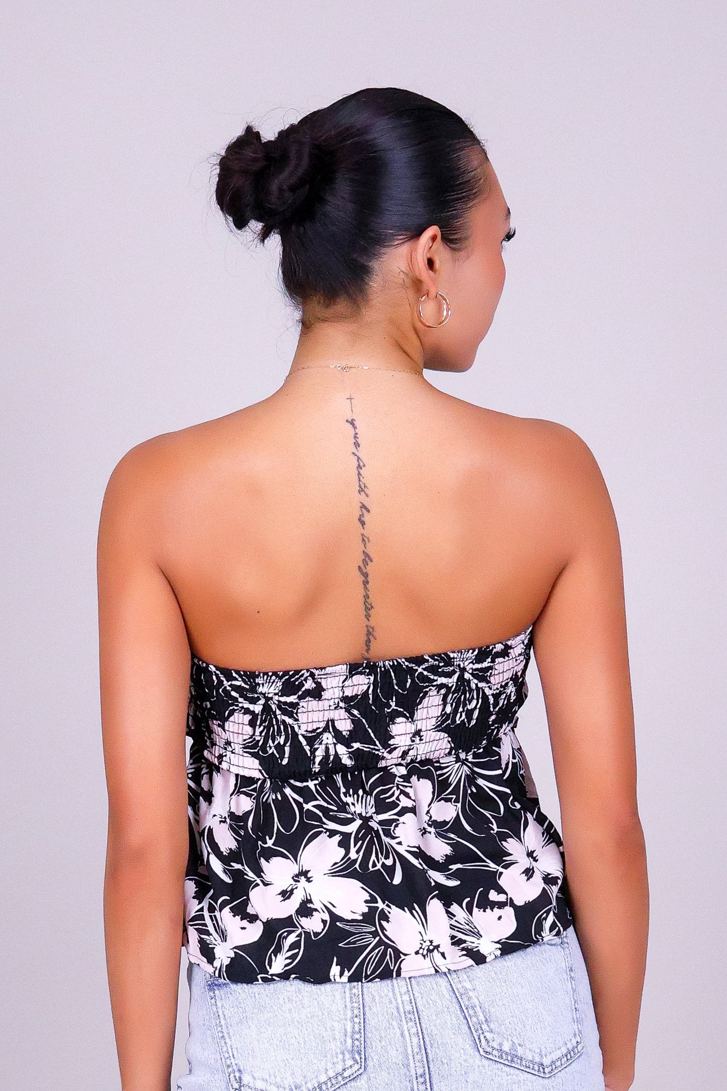 FLORA KISS TUBE TOP