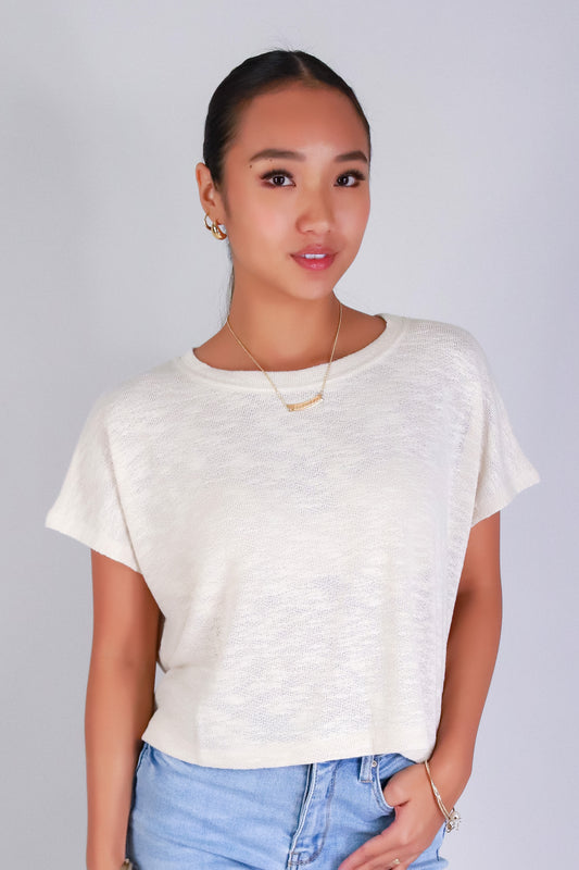 I ADORE YOU CROP TOP