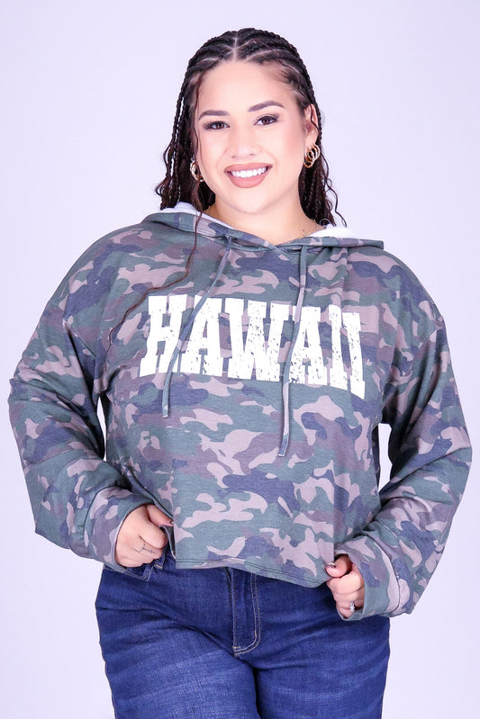 HAWAII CAMO HOODIE