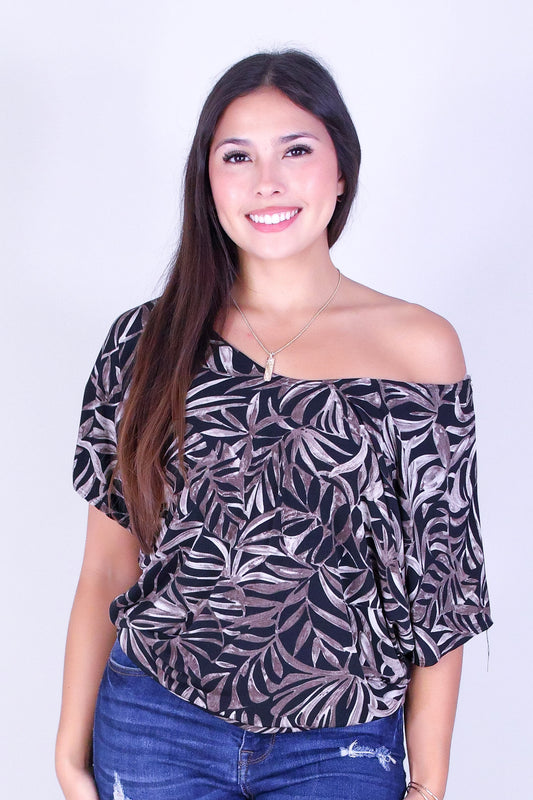 LOVELY LAYERS DOLMAN TOP