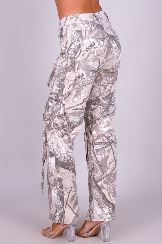 FOREST FADE CAMO CARGO PANTS