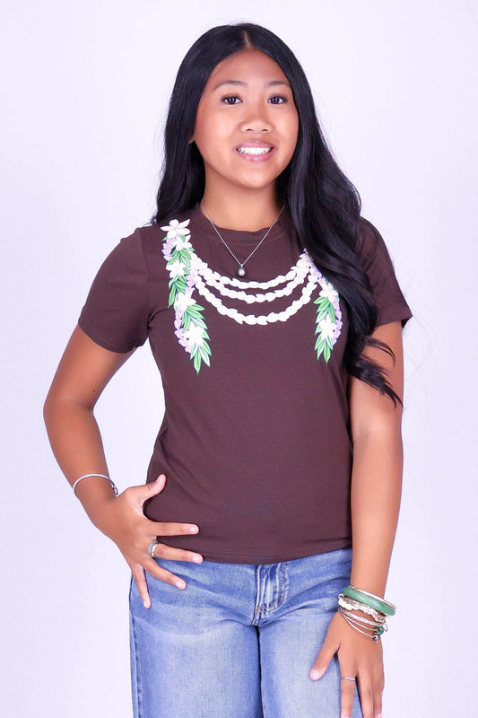 PIKAKE MAILE LEI TEE | KIDS SIZE 2-14