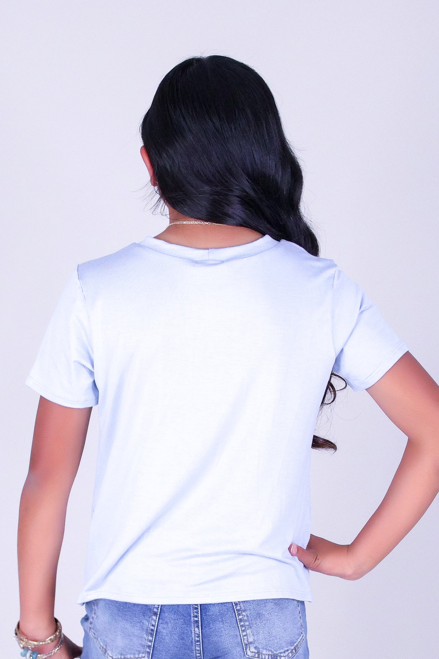TI LEAF PIKAKE TWIST LEI TEE | KIDS SIZE 2-16