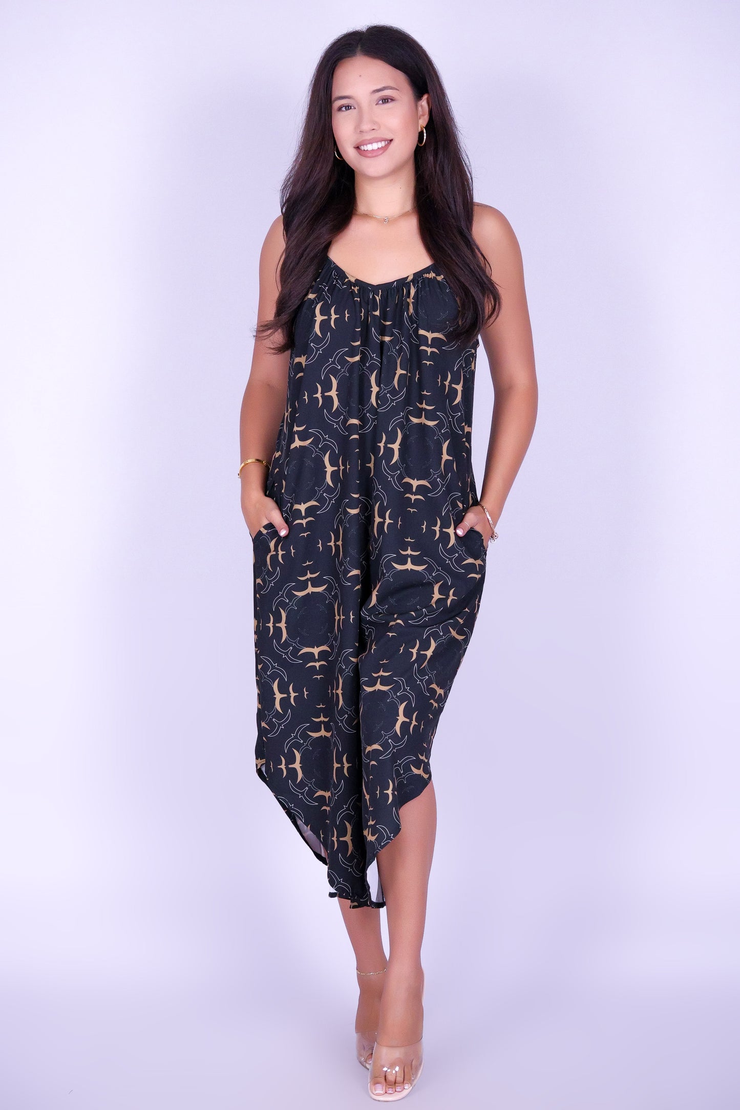 IWA CIRCLE NO WAIST JUMPSUIT