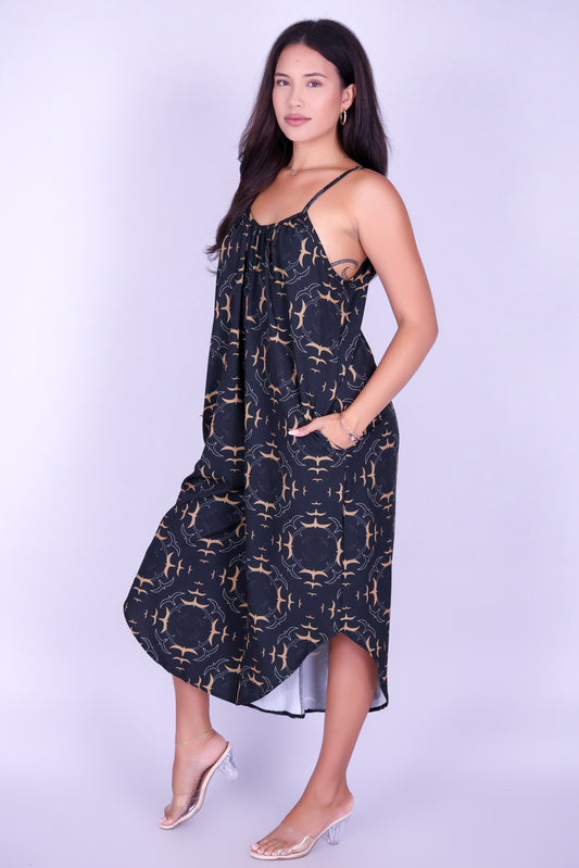 IWA CIRCLE NO WAIST JUMPSUIT