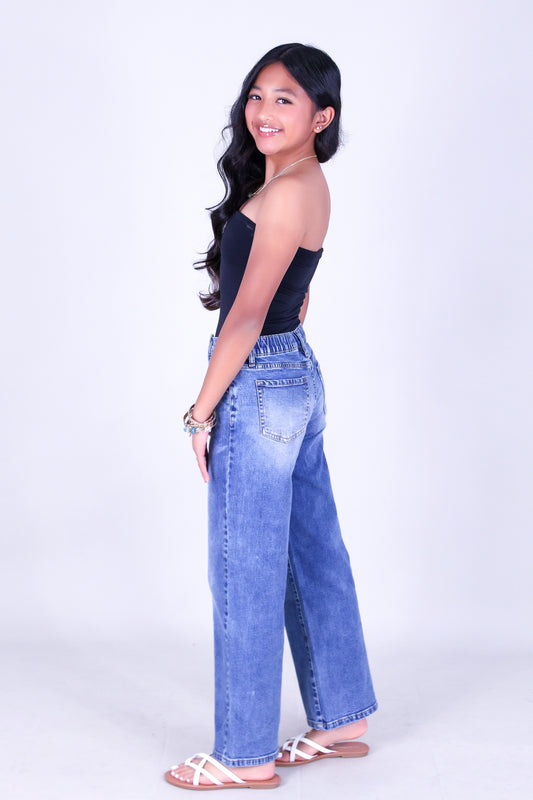 GO GIRL WIDE LEG JEANS | KIDS SIZE 2-16