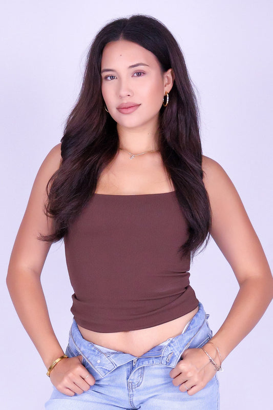 THE BASE RIBBED CAMI