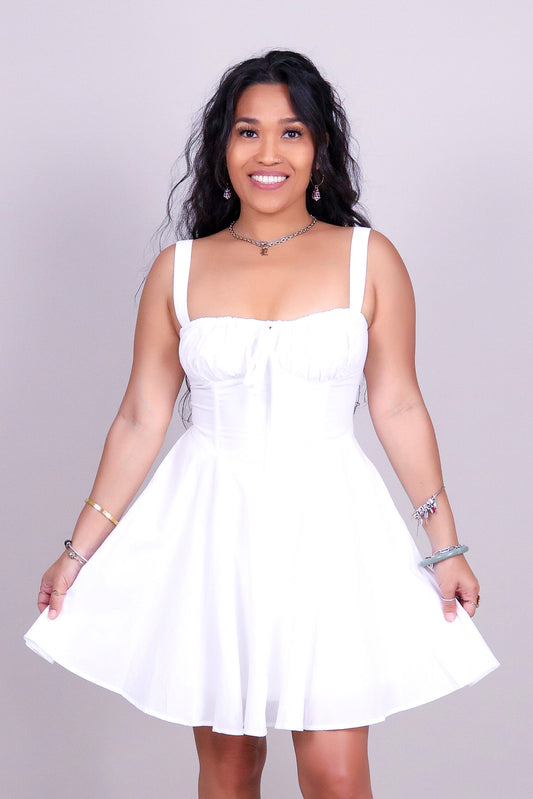 ON YOUR TERMS CORSET DRESS