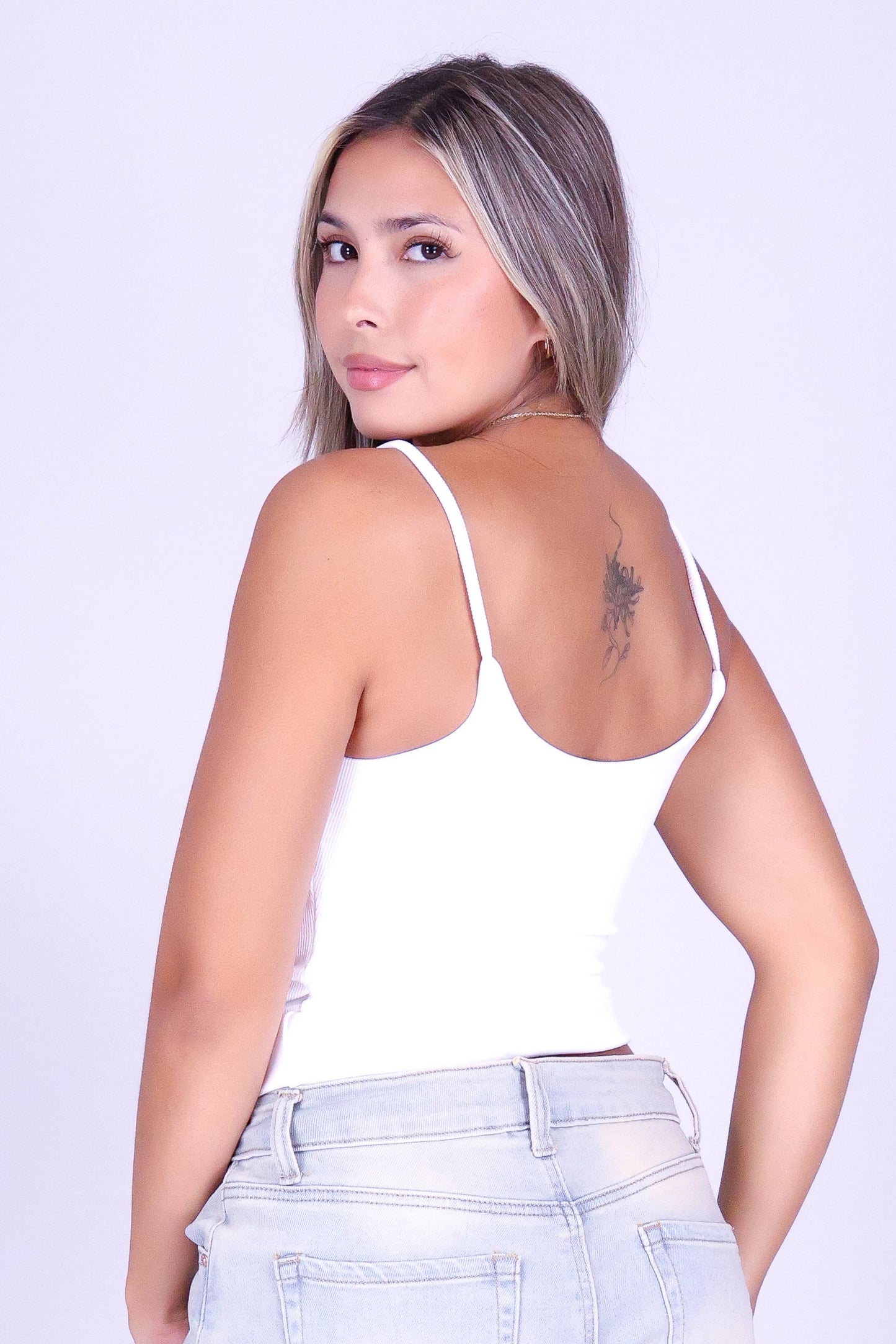 THE BASE RIBBED CAMI