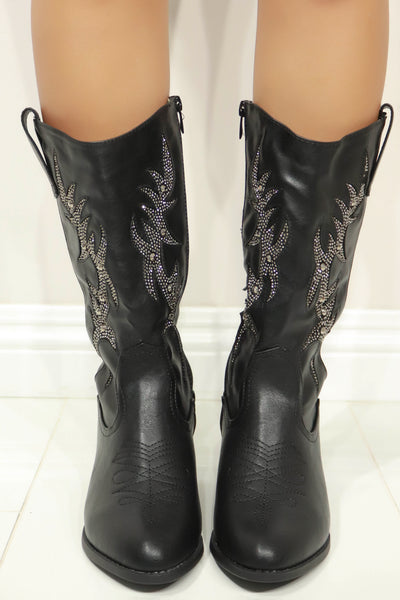 Jeans Warehouse Hawaii - BOOTS - AROUND TOWN COWBOY BOOTS | By FOREVER LINK