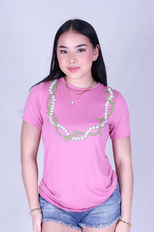 TI LEAF PIKAKE TWIST TEE