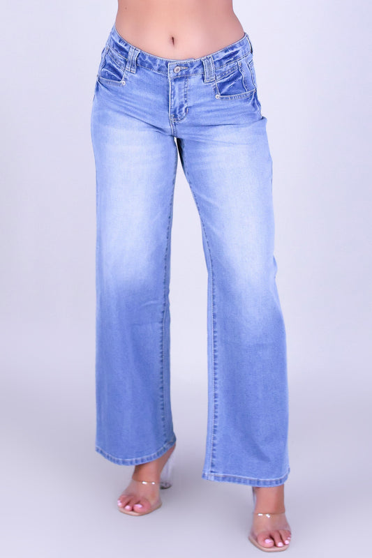 URBAN BLUES WIDE LEG JEANS