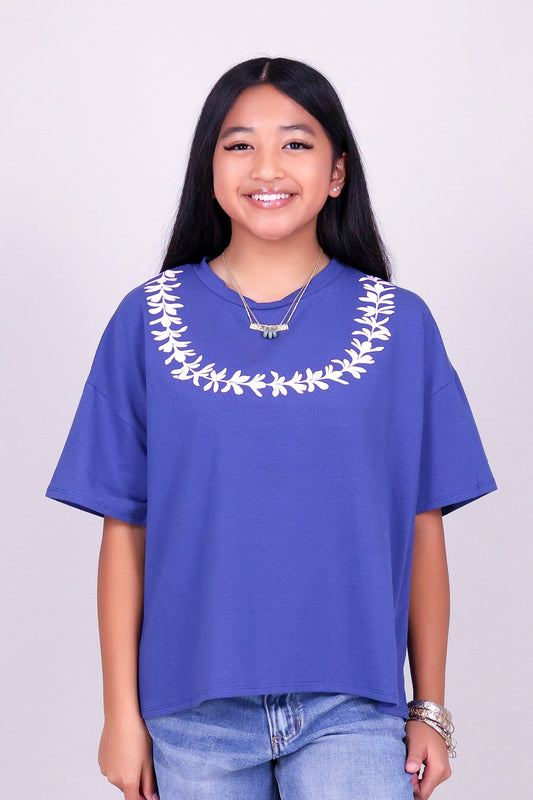 PLUMERIA LEI TEE | KIDS SIZE 2-16