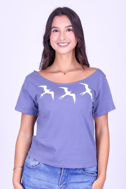 3 IWA OFF SHOULDER TEE