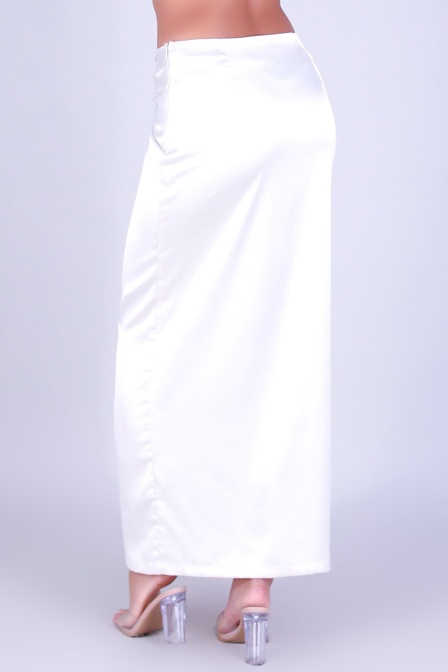 CRAVE ME SATIN SKIRT