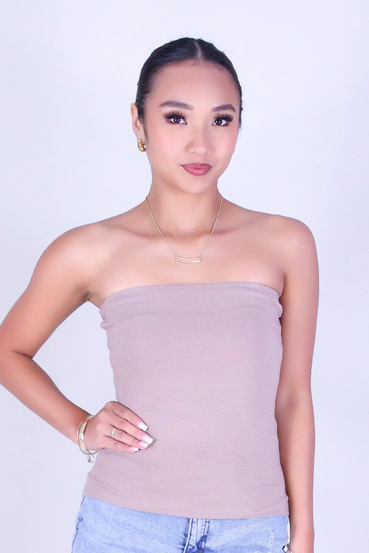 TIME ALONE TUBE TOP