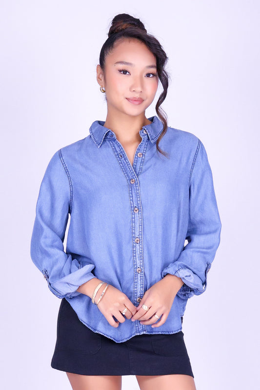 BEGIN AGAIN LONG SLEEVE TOP