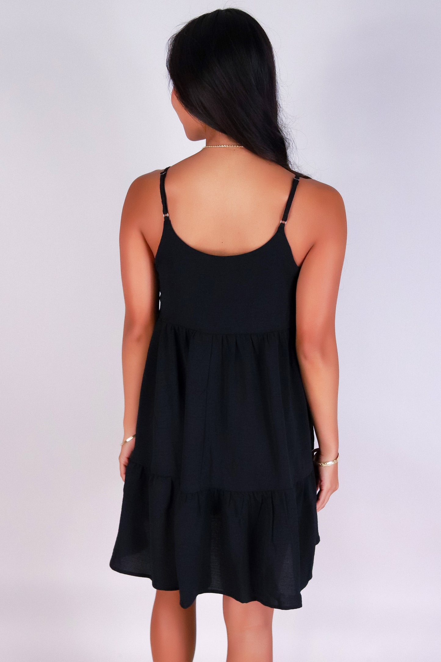 Jeans Warehouse Hawaii - S/L SHORT SOLID DRESSES - FLIRT MOOD BABYDOLL DRESS | By TIMING