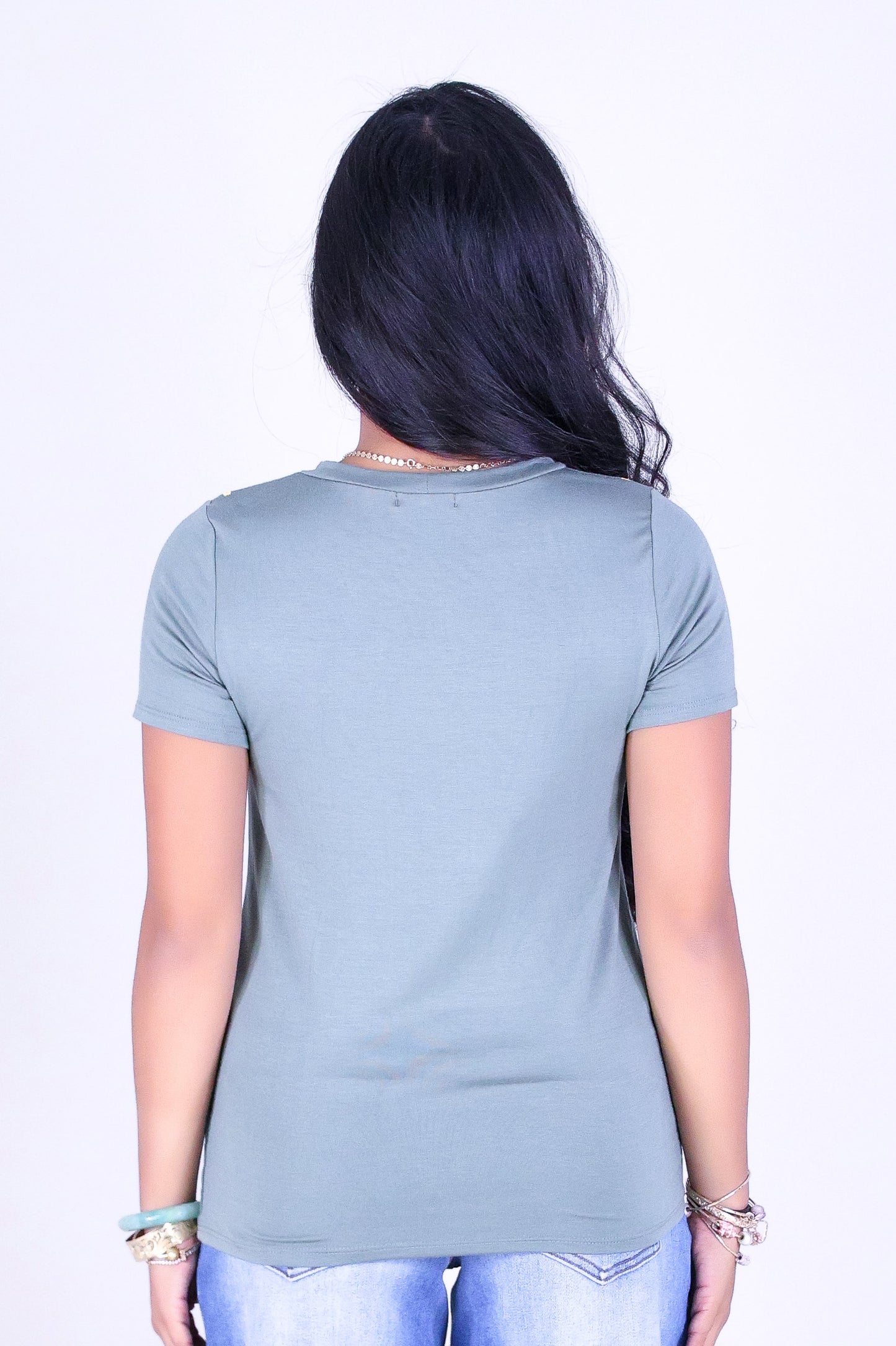 BLESSED NECKLACE TEE