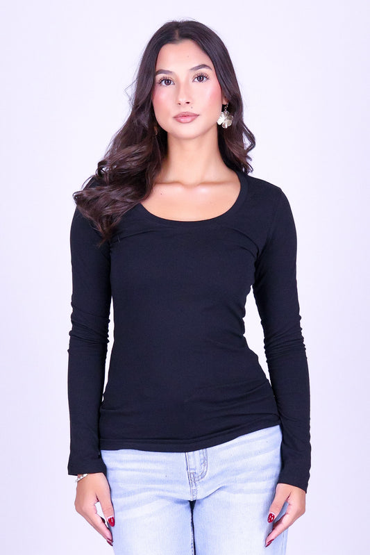 HOLD THAT THOUGHT LONG SLEEVE TOP