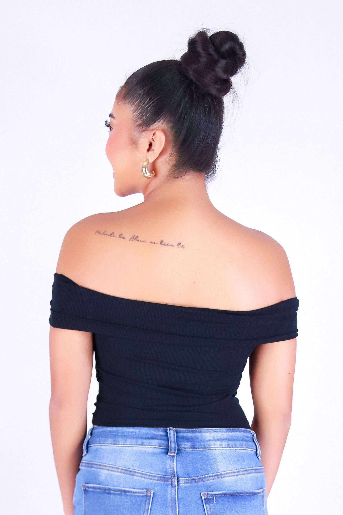 KISS THE NIGHT OFF SHOULDER TOP