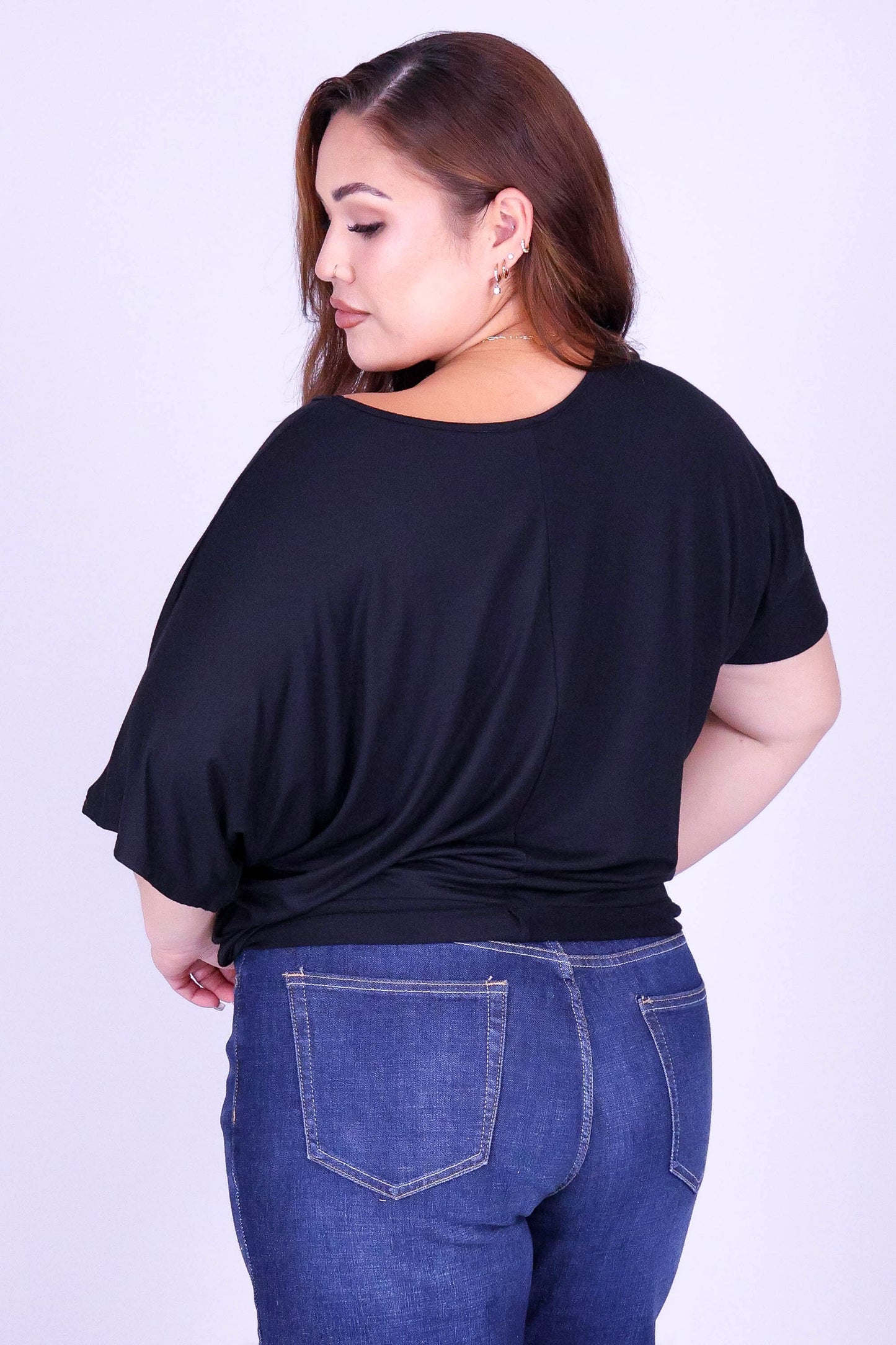 NOT NOW SUSAN DOLMAN TOP