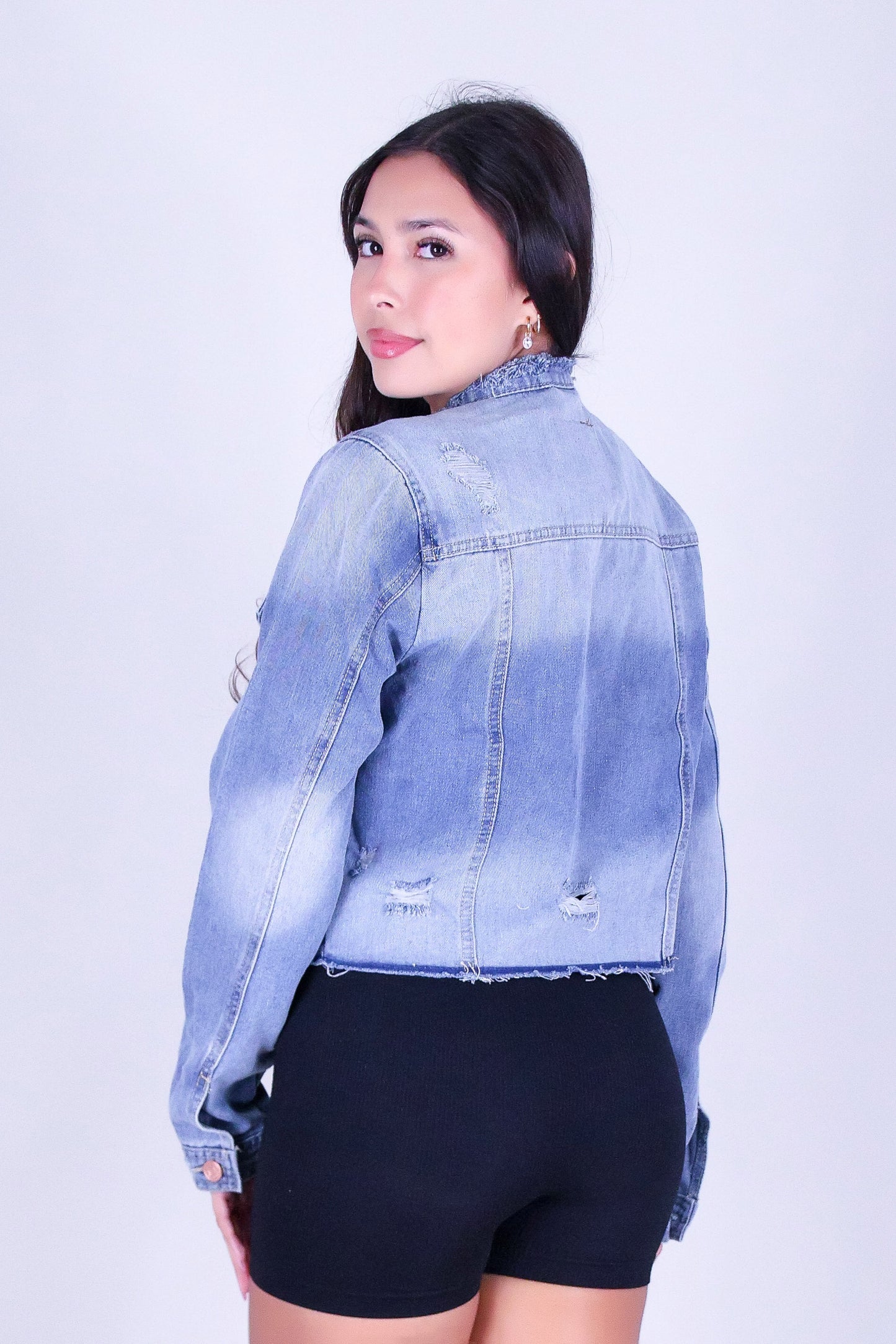 NIGHT RIDER MOTO DENIM JACKET