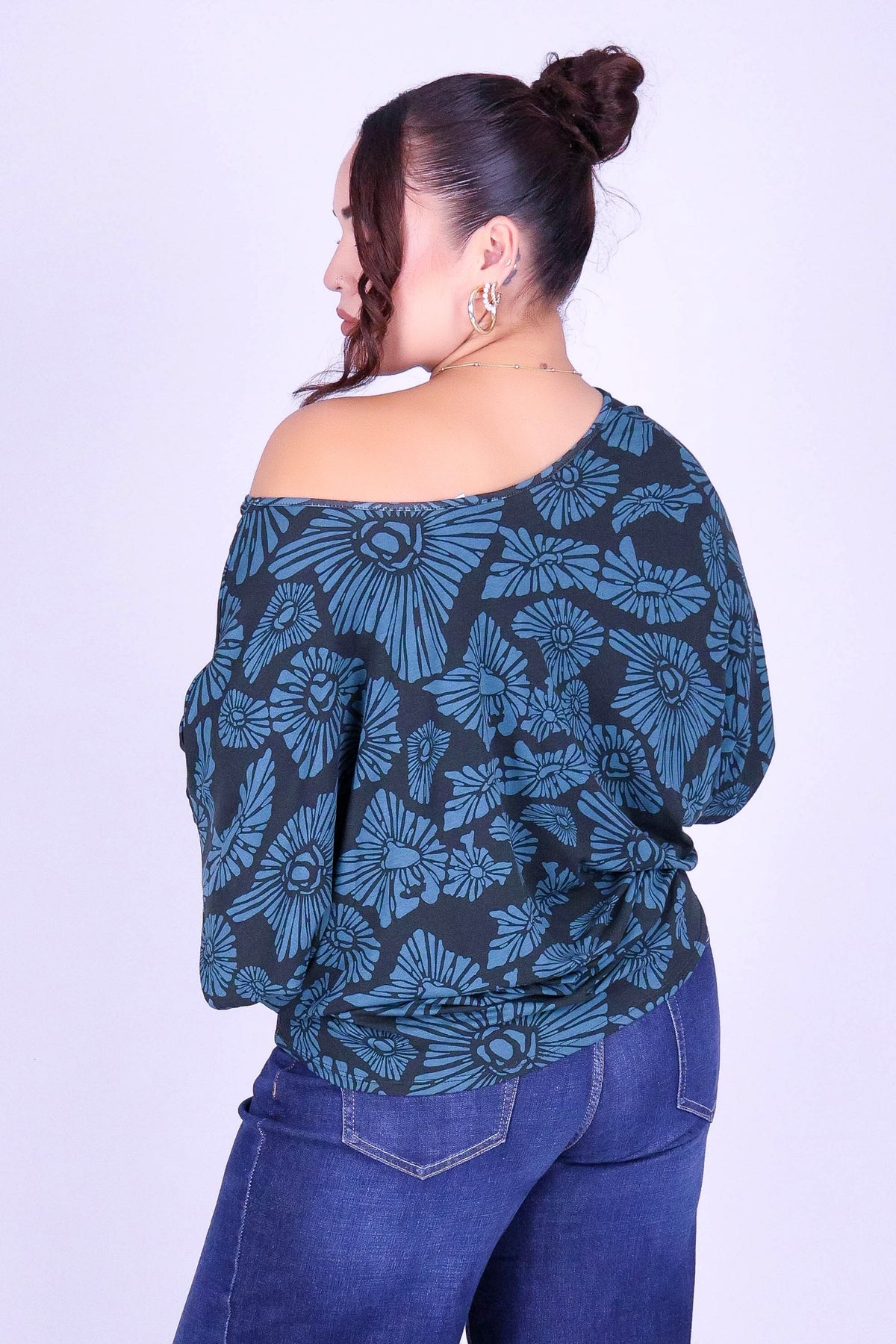 ISLAND OPIHI SHELLS DOLMAN TOP
