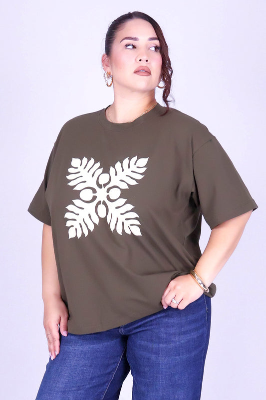 LAUAE QUILT OVERSIZED TEE