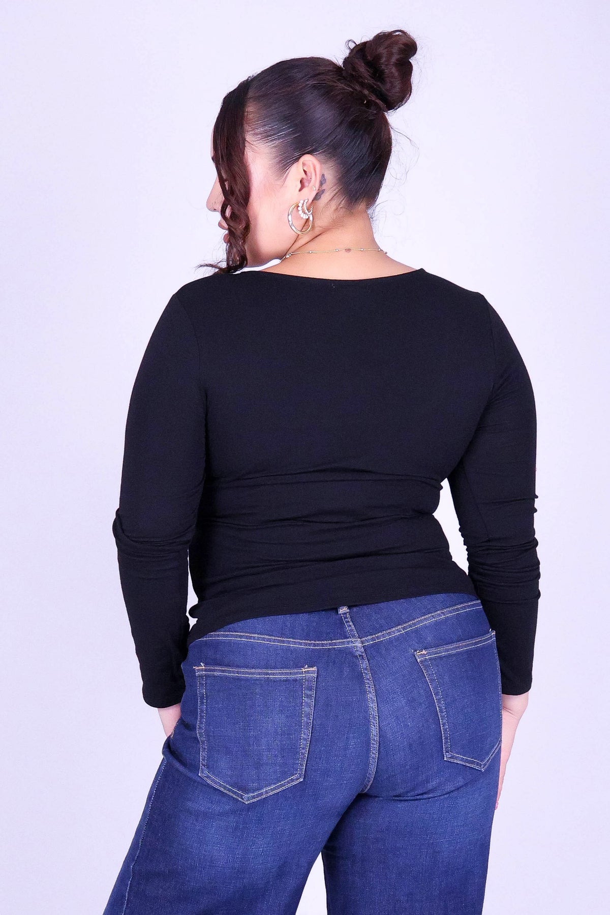 ON THE ROAD LONG SLEEVE TOP
