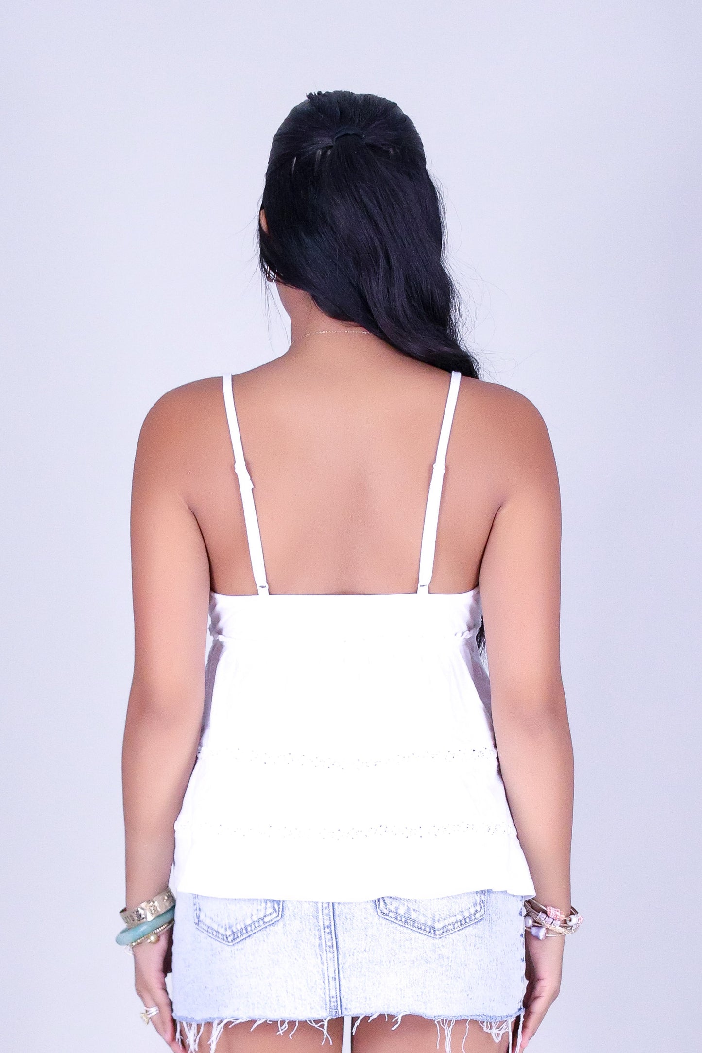 MOONLACE BABYDOLL TOP