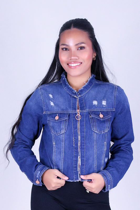 NIGHT RIDER MOTO DENIM JACKET