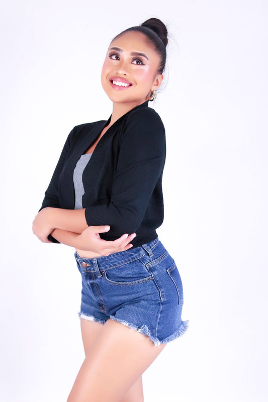 GIVE IDEAS BOLERO TOP