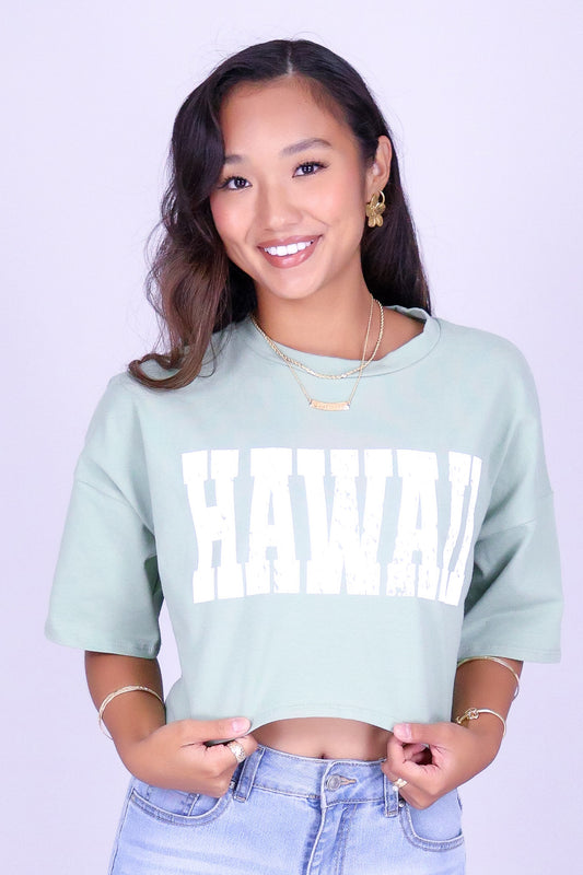 HAWAII CROP TEE