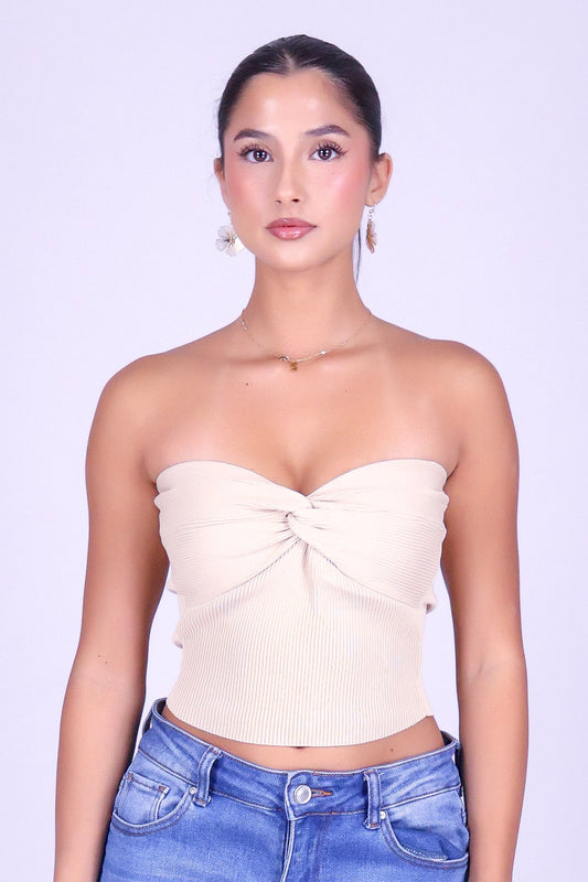 RARE ENERGY SWEATER TUBE TOP